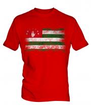 Abkhazia Distressed Flag Mens T-Shirt