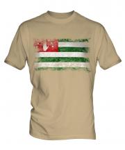 Abkhazia Distressed Flag Mens T-Shirt