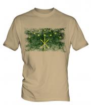 Adygea Distressed Flag Mens T-Shirt