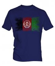 Afghanistan Distressed Flag Mens T-Shirt