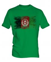 Afghanistan Distressed Flag Mens T-Shirt