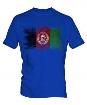 Afghanistan Distressed Flag Mens T-Shirt