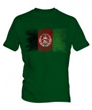 Afghanistan Distressed Flag Mens T-Shirt