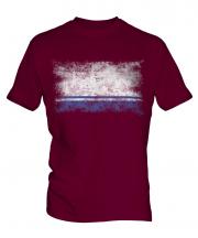 Altai Republic Distressed Flag Mens T-Shirt