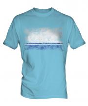 Altai Republic Distressed Flag Mens T-Shirt