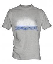 Altai Republic Distressed Flag Mens T-Shirt