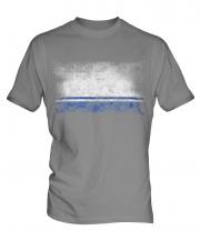 Altai Republic Distressed Flag Mens T-Shirt