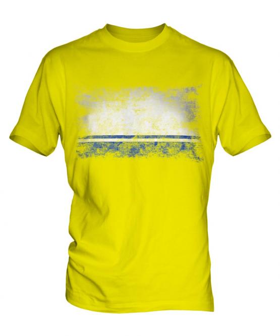Altai Republic Distressed Flag Mens T-Shirt