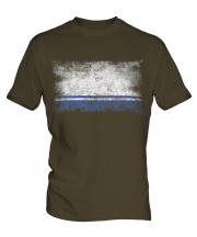 Altai Republic Distressed Flag Mens T-Shirt