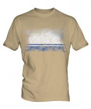 Altai Republic Distressed Flag Mens T-Shirt