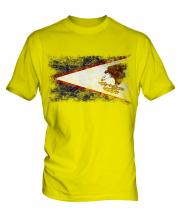 American Samoa Distressed Flag Mens T-Shirt