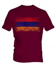 Armenia Distressed Flag Mens T-Shirt
