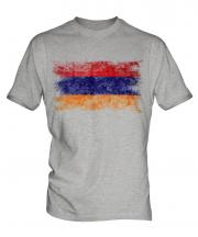 Armenia Distressed Flag Mens T-Shirt
