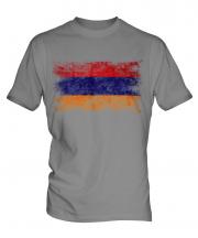 Armenia Distressed Flag Mens T-Shirt