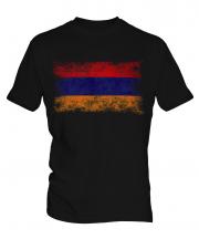 Armenia Distressed Flag Mens T-Shirt