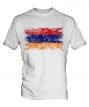 Armenia Distressed Flag Mens T-Shirt
