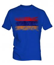 Armenia Distressed Flag Mens T-Shirt