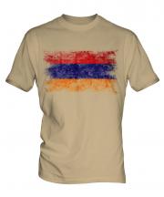 Armenia Distressed Flag Mens T-Shirt
