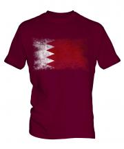 Bahrain Distressed Flag Mens T-Shirt