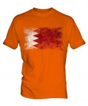 Bahrain Distressed Flag Mens T-Shirt