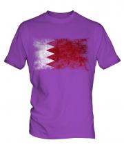 Bahrain Distressed Flag Mens T-Shirt