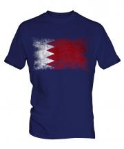 Bahrain Distressed Flag Mens T-Shirt
