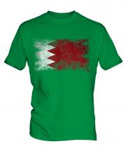 Bahrain Distressed Flag Mens T-Shirt