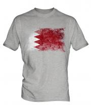 Bahrain Distressed Flag Mens T-Shirt