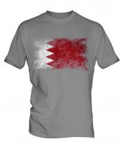 Bahrain Distressed Flag Mens T-Shirt
