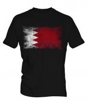 Bahrain Distressed Flag Mens T-Shirt