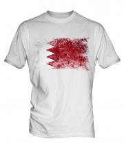 Bahrain Distressed Flag Mens T-Shirt