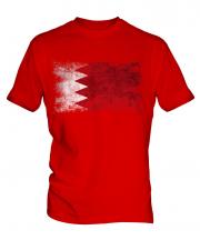 Bahrain Distressed Flag Mens T-Shirt