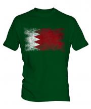 Bahrain Distressed Flag Mens T-Shirt