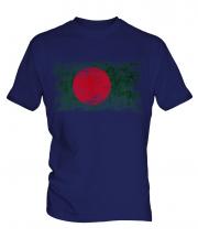 Bangladesh Distressed Flag Mens T-Shirt