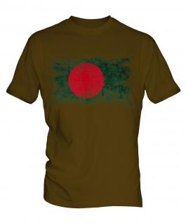 Bangladesh Distressed Flag Mens T-Shirt