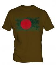 Bangladesh Distressed Flag Mens T-Shirt