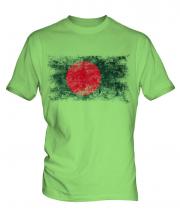 Bangladesh Distressed Flag Mens T-Shirt