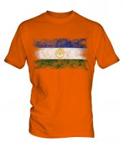 Bashkortostan Distressed Flag Mens T-Shirt