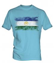 Bashkortostan Distressed Flag Mens T-Shirt