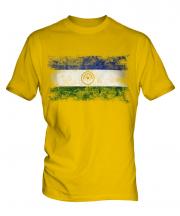 Bashkortostan Distressed Flag Mens T-Shirt