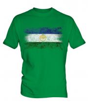 Bashkortostan Distressed Flag Mens T-Shirt