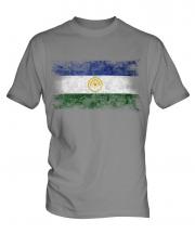 Bashkortostan Distressed Flag Mens T-Shirt