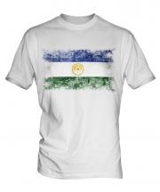 Bashkortostan Distressed Flag Mens T-Shirt