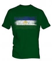 Bashkortostan Distressed Flag Mens T-Shirt