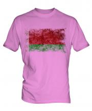 Belarus Distressed Flag Mens T-Shirt