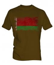 Belarus Distressed Flag Mens T-Shirt