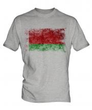 Belarus Distressed Flag Mens T-Shirt