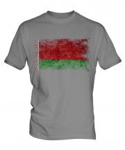 Belarus Distressed Flag Mens T-Shirt