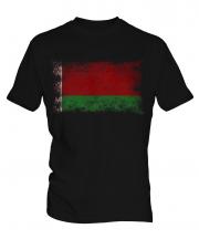 Belarus Distressed Flag Mens T-Shirt