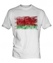Belarus Distressed Flag Mens T-Shirt